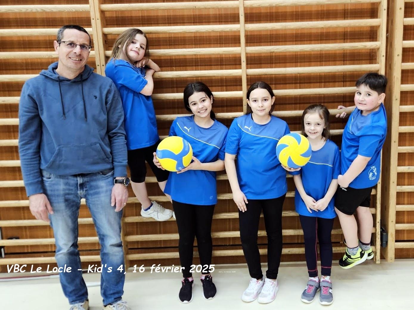 3 équipes Kid's 4 à Neuchâtel